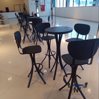kit bistrô com três banquetas Aluguel de Mesas e Cadeiras Sorocaba Aluguel de Mesa para Eventos Sorocaba kit bistrô com três banquetas Aluguel de cadeiras para Eventos sorocaba Locação de Mesas e Cadeira Sorocaba
