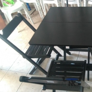MESAS E CADEIRAS MADEIRAS DOBRÁVEL Aluguel de Mesa Sorocaba Aluguel de cadeiras para Eventos sorocaba Locação de Mesas e Cadeira Sorocaba