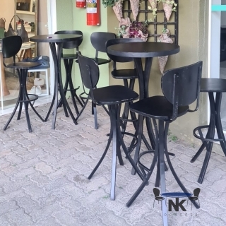 Conjunto de Mesa Bistrô com Banquetas Aluguel de cadeiras para Eventos sorocaba Locação de Mesas e Cadeira Sorocaba